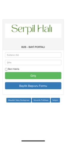 Serpil Halı iPhone screenshot