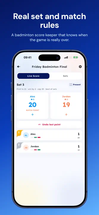 ScoreMate: Game Score Keeper screenshot 1