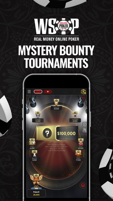WSOP Real Money Poker - Nevada Screenshot