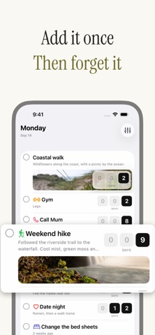 Last Time Tracker app screenshot 2