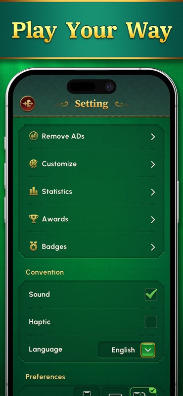 Solitaire-Classic Deluxe Cards screenshot 5