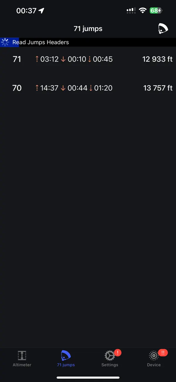 Screenshot #3 pour VOG-Altimeter