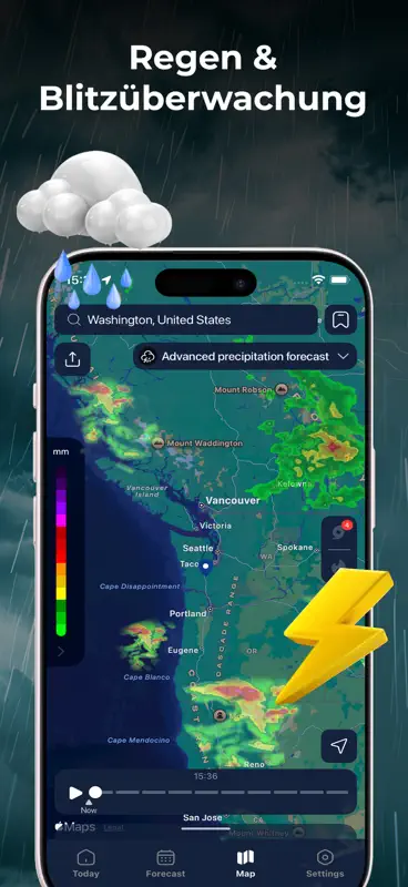 NOAA Wetter-,Wind-, Regenradar screenshot 5 of 7