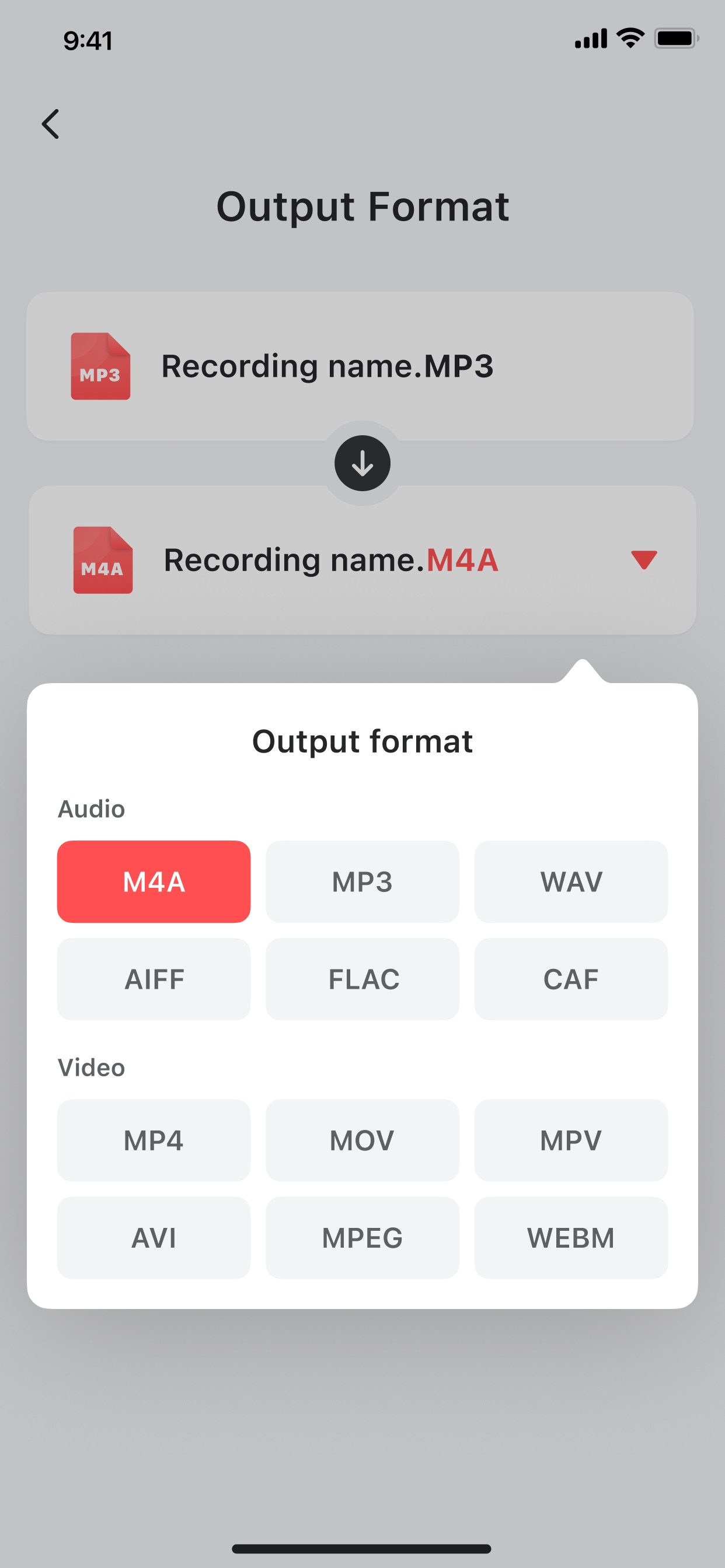 Screenshot 4 of Voice Recorder－Dictaphone App
