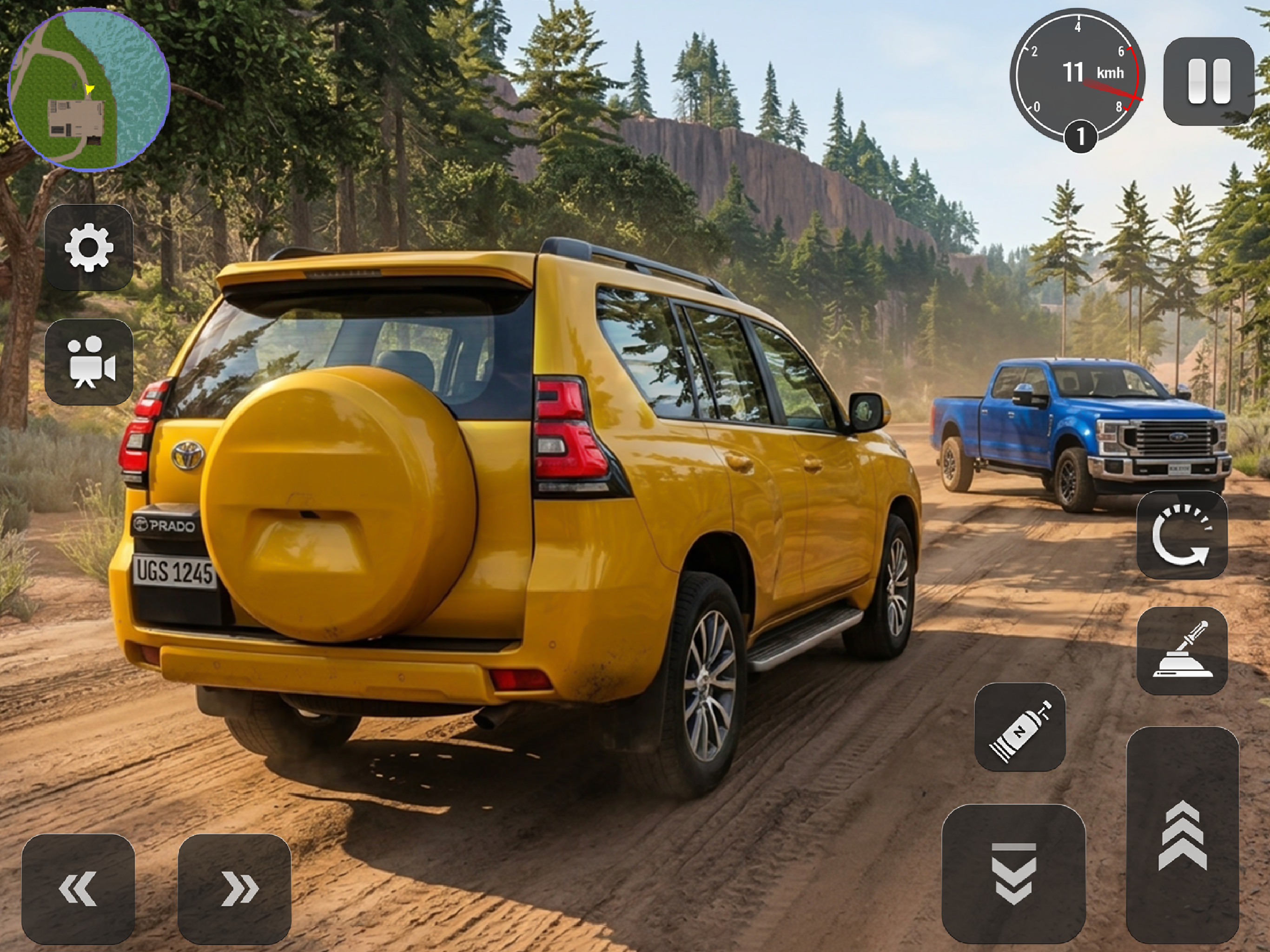 Offroad Prado Jeep Driving 4x4