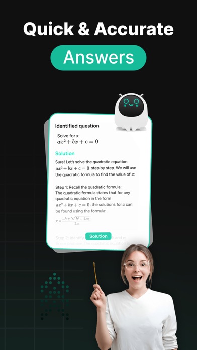 Ai Math Solver App: Algebra 2 Screenshot