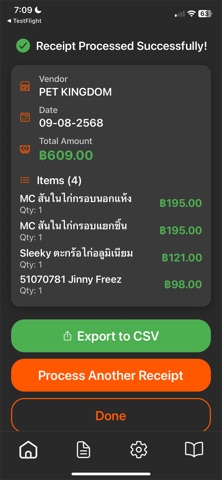 SnapExpense - Receipt Scanner Screenshot 1 of 5