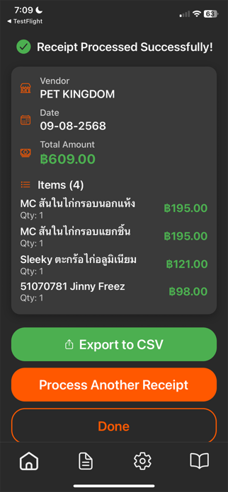 SnapExpense - Receipt Scanner Screenshot 1 of 5