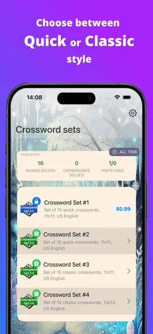 Classic Crosswords screenshot 3