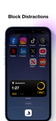 Chronos - Pomodoro Timer screenshot
