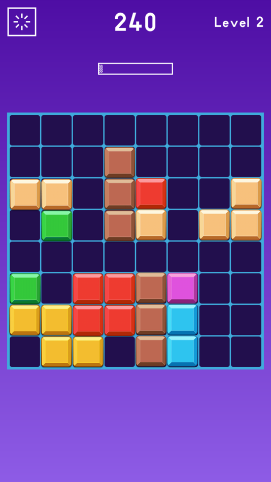 #3. Block Slide: Endless Levels (iOS) Podle: Kei Tachibana