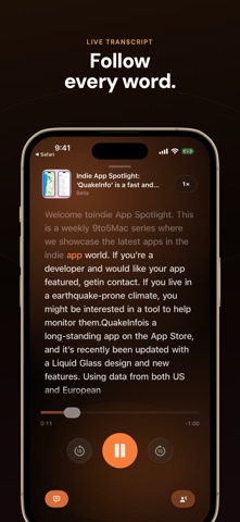 Kitten Narrator iPhone screenshot