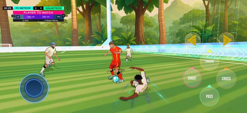 Galaxy Soccer : 3v3 Battle screenshot 2