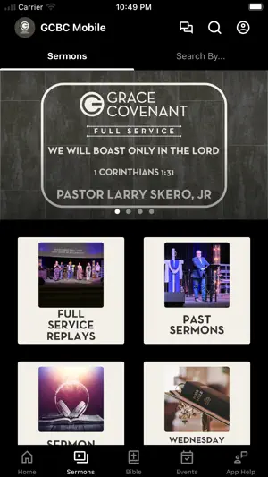 Grace Covenant Baptist Church screenshot 2