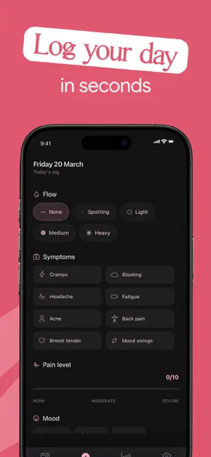 Vela – Period & Cycle Tracker screenshot 2