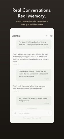 Bramble: AI Chat Companion Screenshot 1 of 8