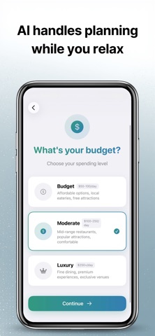 Voyage AI: Trip Planner iPhone screenshot