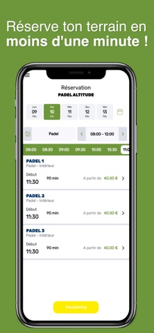 PADEL ALTITUDE screenshot