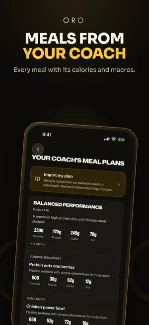 ORO: AI Calorie Counter & Gym screenshot 4