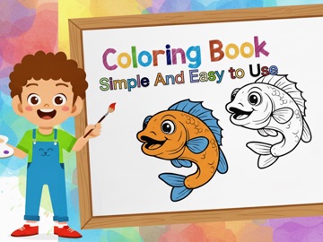 Animal Coloring Drawing 2026 iPad screenshot