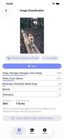 Intelligence Catalog screenshot
