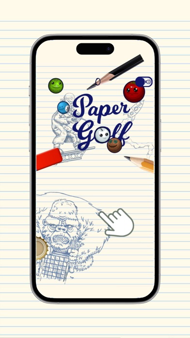 Paper Golf: Maze Screenshot