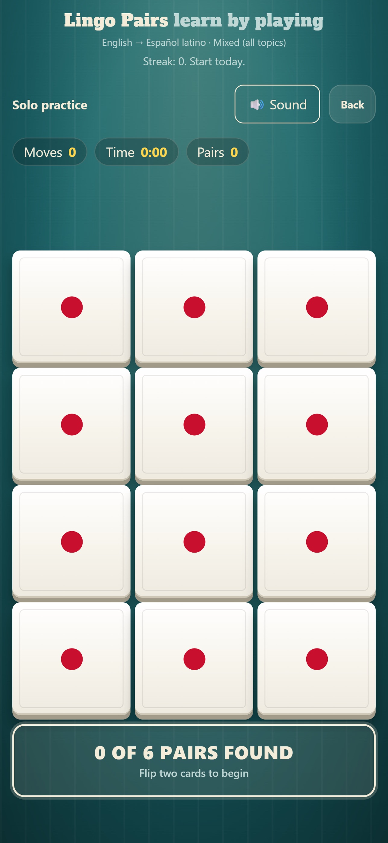 Screenshot 3 of Lingo Pairs: Language Game