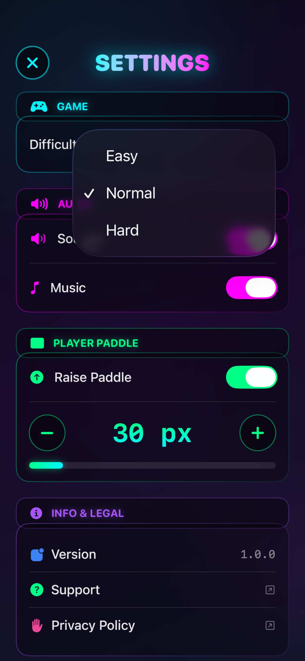 PongUltimateNeon screenshot 6