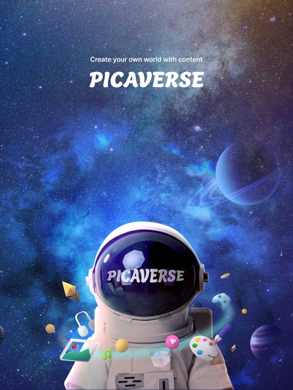 Picaverse : New Social iPad screenshot 1 - Social Networking app
