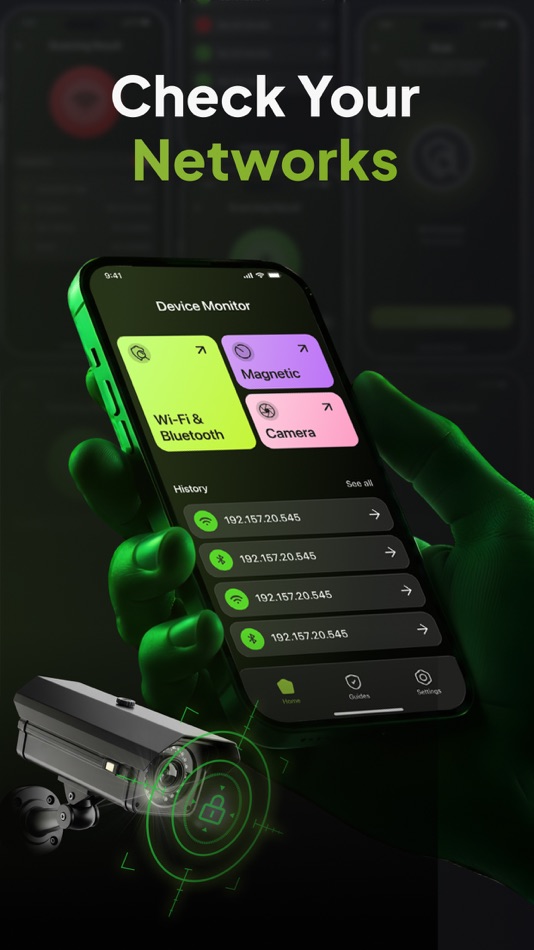 #1. Hidden Cameras Detector: D3X (iOS) Podle: Katarzyna Nowosielska
