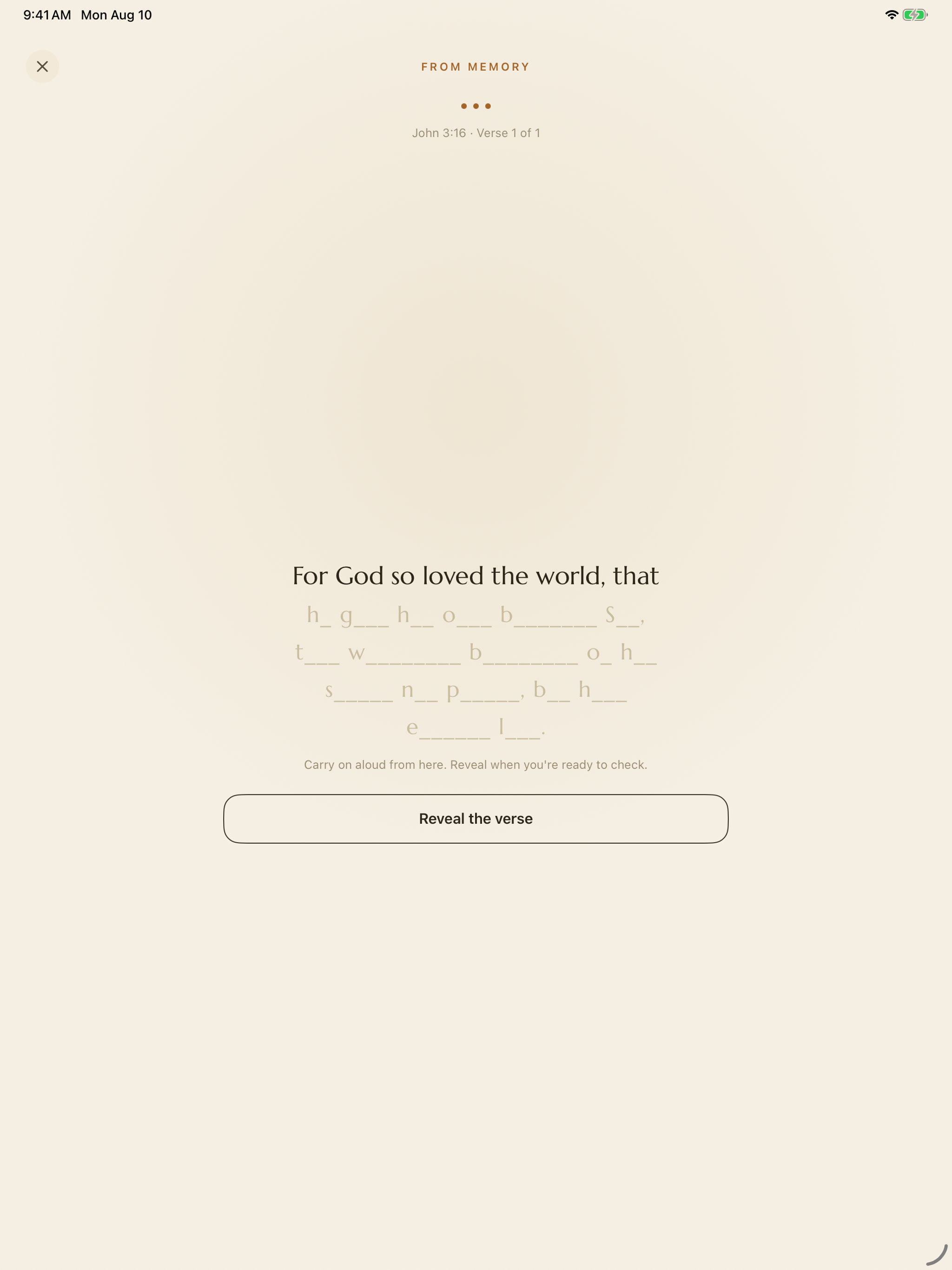 VerseKeeper: Scripture Memory screenshot 9