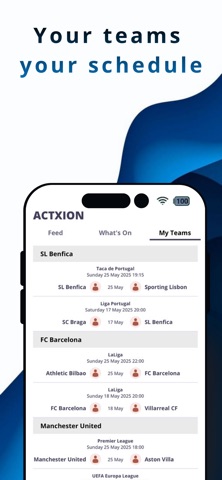 Captura 10 de ACTXION: Football Fan Voice