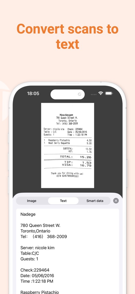 Scanner App: Genius Scan - OCR Text Extraction