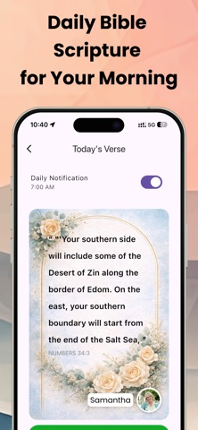 Snap & Share Bible Verse: Amen iPhone screenshot