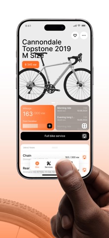 Tiiks: Bike service tracker iPhone screenshot