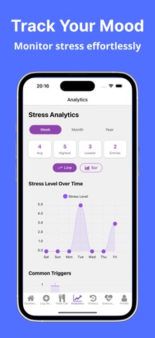 StressLess: Anxiety & Mood screenshot