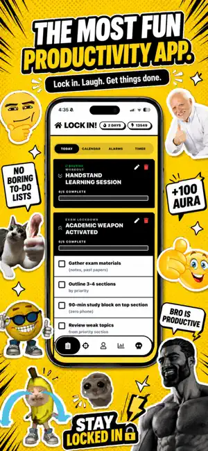 Lock In! - Your Gigachad Coach screenshot 1