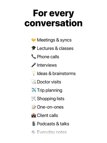 Memo - Transcribe Voice Notes iPad screenshot 8