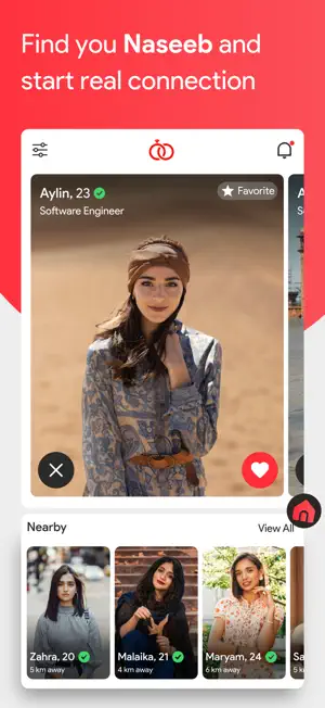 Naseebi: Muslim Matrimony App screenshot 1