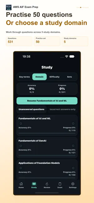 AWS AIF AI Practitioner screenshot 4