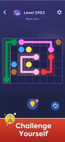 Link Craze: Color Dots Puzzle iPhone screenshot