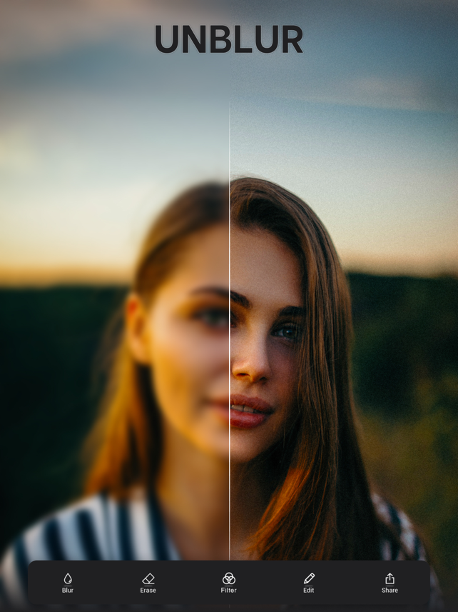 Blur Background. Screenshot