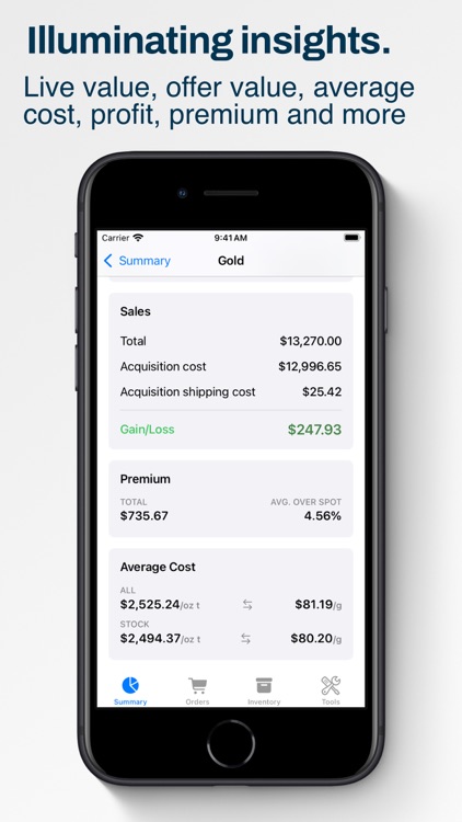 Precious Metals Manager screenshot-3