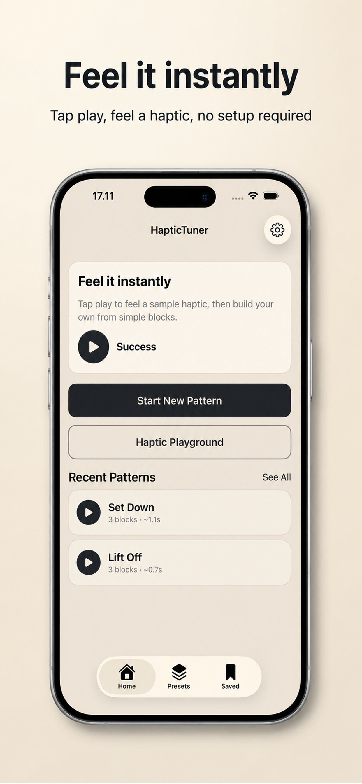HapticTuner screenshot 4