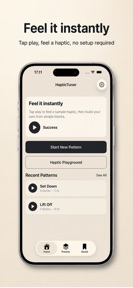 HapticTuner screenshot