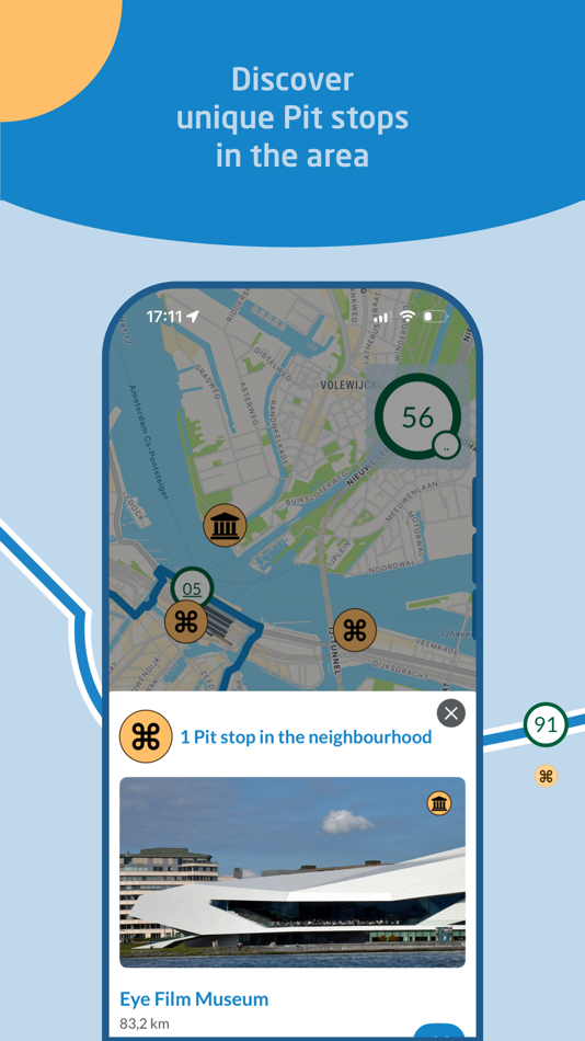 #4. Efita cycling – route app (iOS) 由: Efita B.V.
