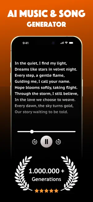 Music AI Song Generator, Cover screenshot 1