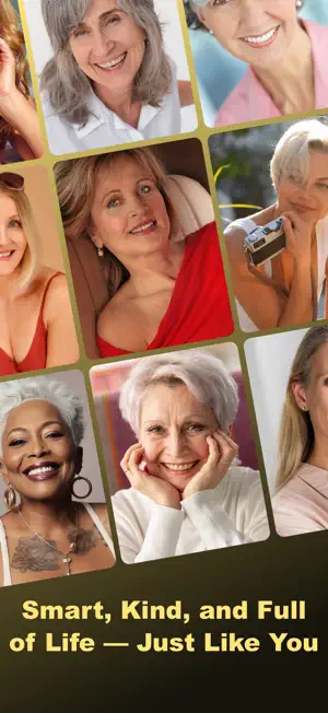 Meet Singles Over 40: Silverly screenshot 1