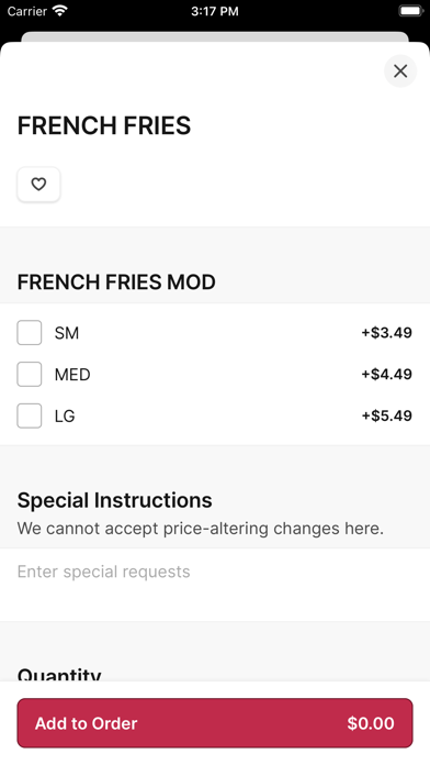 Sno White Drive in iPhone screenshot 3 - Food & Drink app