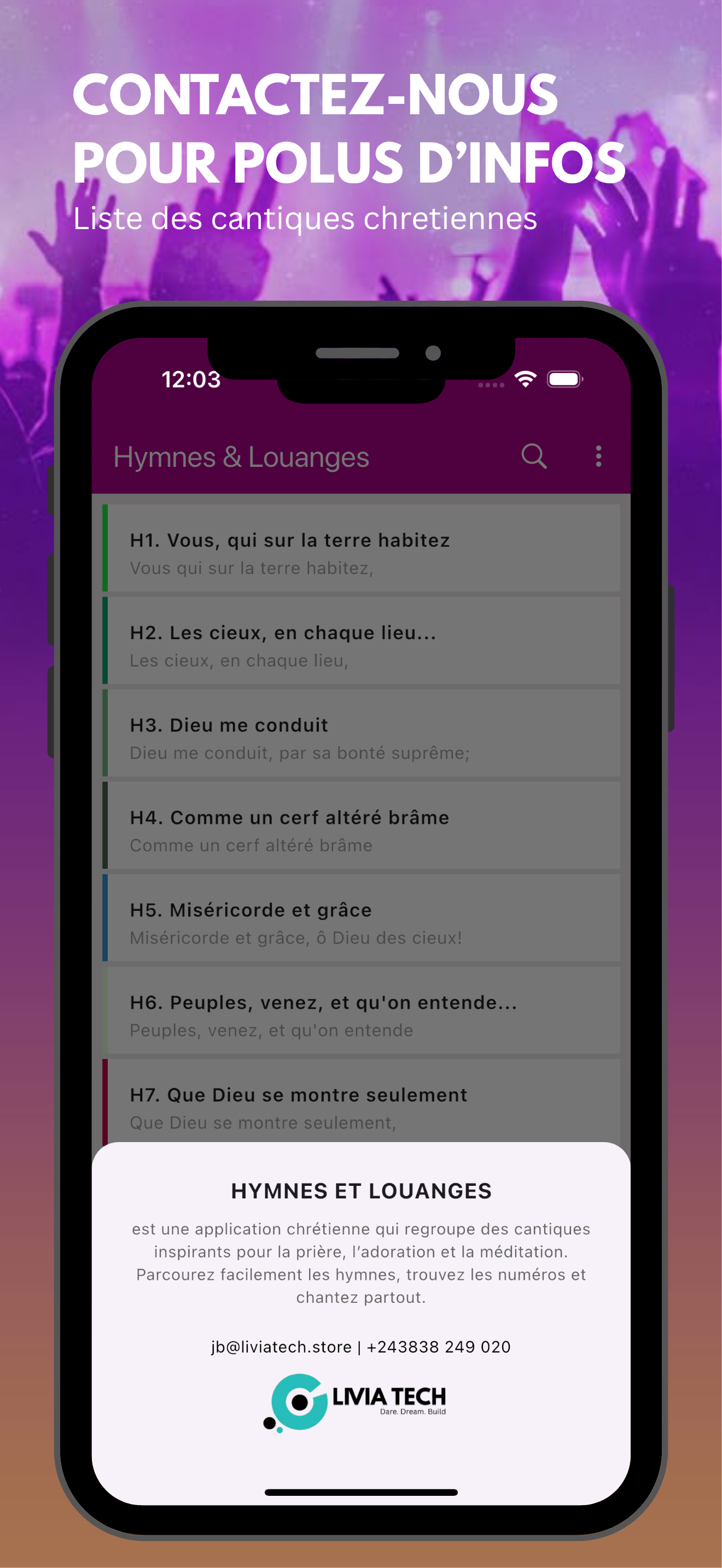 Hymnes & Louanges screenshot 2